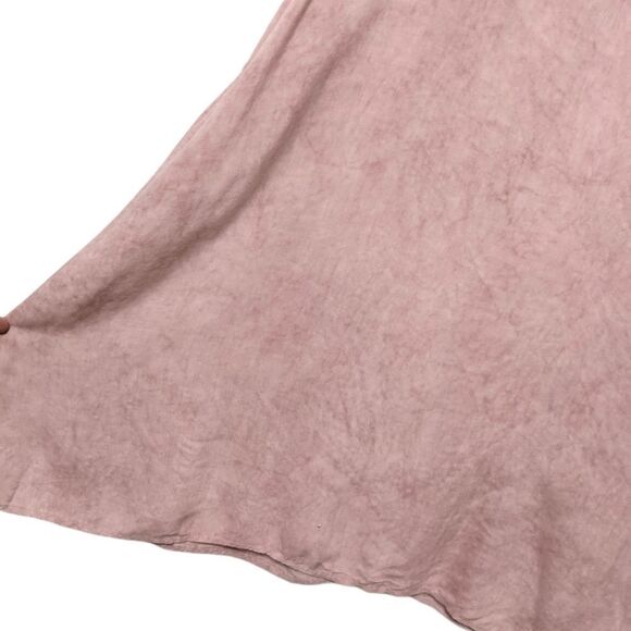 EASEL Lace-Up Back Mineral Wash Dress M - Picture 4 of 9